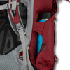 Картинка рюкзак туристический Osprey ariel 65 Claret Red - 10