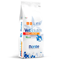 Monge VetSolution Dog Renal & Oxalate Adult лечебный сухой корм для собак при заболеваниях почек, 12 кг