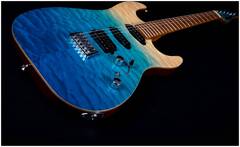 Электрогитара шестиструнная JET JS-1000 QTBL