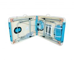 Массажный стол DFC NIRVANA, Elegant DELUXE голуб./беж.