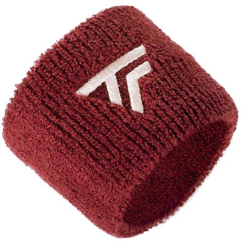 Теннисные напульсники Tecnifibre Wristbands 2P - cardinal