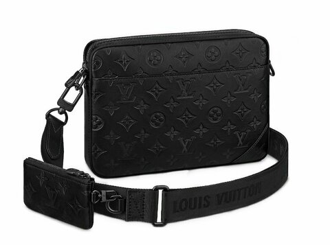 Сумка Louis Vuitton Trio Messenger черный