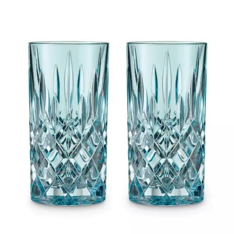 Набор стаканов высоких 2шт 395мл Nachtmann Noblesse Fresh Colors голубой