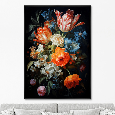 ArtNoMore - Репродукция картины на холсте Ramo de flores, No 1, 2024г.