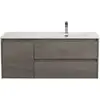 BelBagno KRAFT-1200-2C-1A-SO-CG-R KRAFT База под раковину подвесная с двумя выкатн. ящиками одной распашн.дверц. правосторонн. Cemento Grigio,1200x460x500
