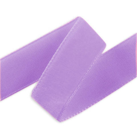 Лента Бархат (1,5см*22,85), Фиолетовый
