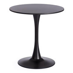 Стол Тулип/TULIP D70 (mod. 46) Black (черный)