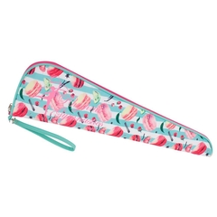 Макарон мята-розовый