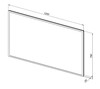 Aquanet 288968 Зеркало Оптима 120х75 LED (288968)