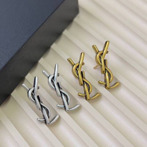 Серьги YSL
