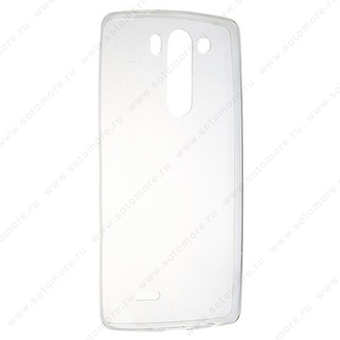 Накладка силиконовая ультра-тонкая для LG G3 mini прозрачная