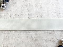 Лента репсовая, ш. 2,5 см, св.айвори