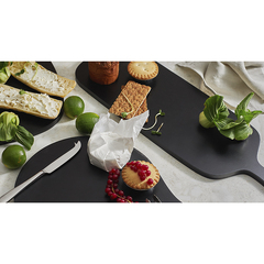 Доска сервировочная rubris, 20х60 см, черная