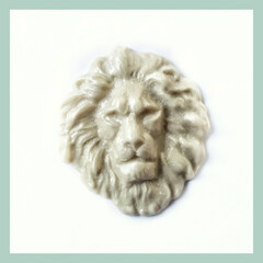 П0183 Молд силиконовый Голова льва