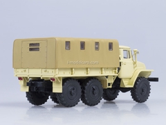 Ural-375D board with awning beige AutoHistory 1:43