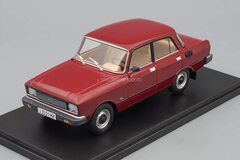 Moskvich-2140SL burgundy 1:24 Legendary Soviet cars Hachette #61