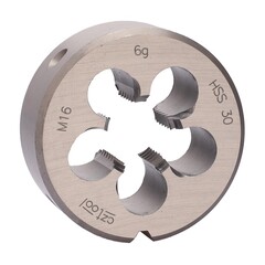 Плашка М16х2,0 DINEN22568 HSS 6g 45х18мм (Стружколом) Bucovice(CzTool) 270160