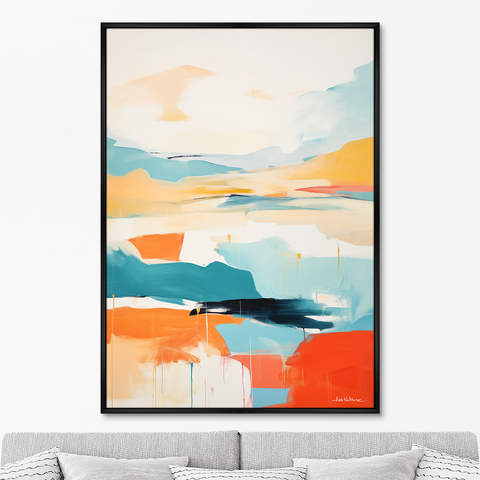 ArtNoMore - Репродукция картины на холсте Landscape Collection, Foothills, No 2, 2024г.