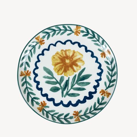 Тарелка плоская 20см Дымов Керамика Луга