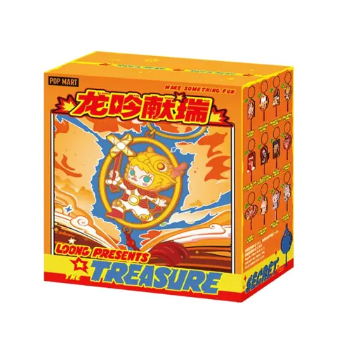 Случайный брелок POP MART: Loong Presents the Treasure