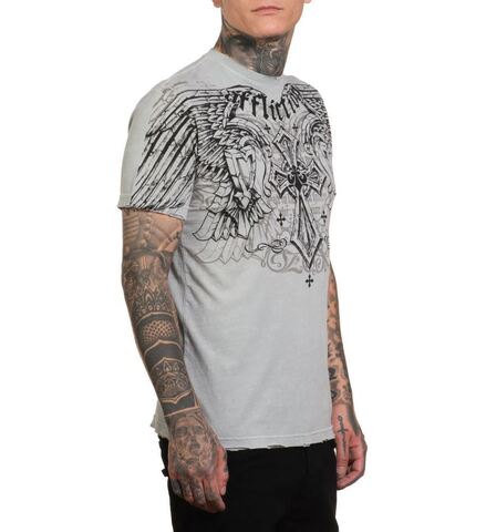 Affliction | Футболка мужская Dark Attack Tee A27159 справа