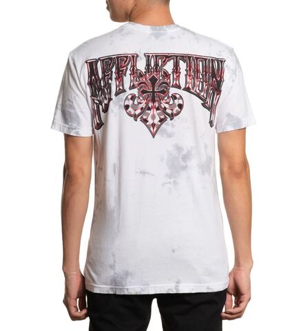 Affliction | Футболка мужская Dissident Tee A28446 сзади