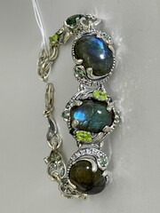 Каберне-нат(серебряный браслет)