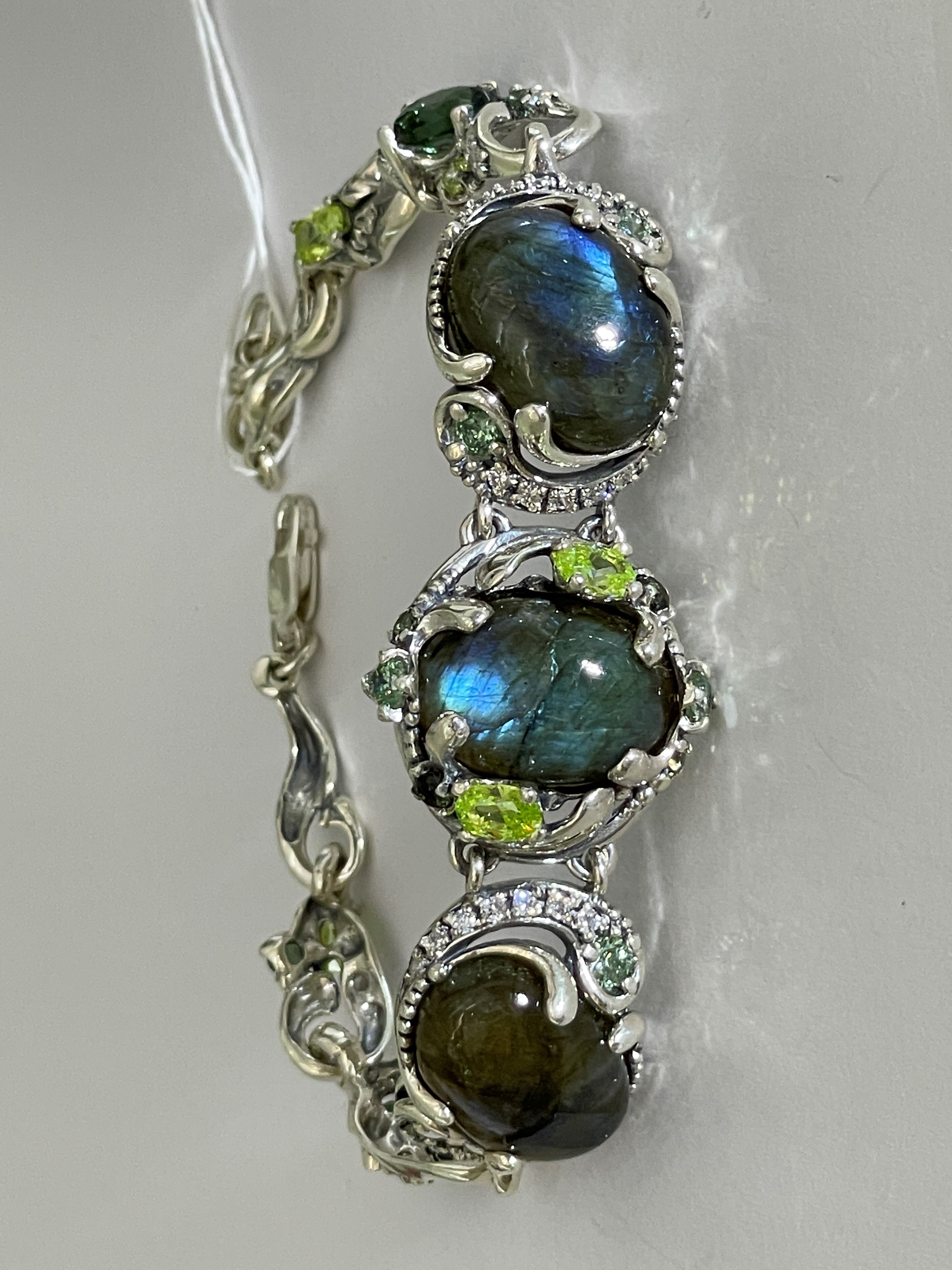 Каберне-нат(серебряный браслет)