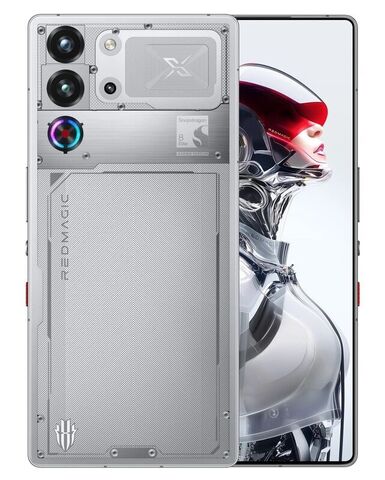 Смартфон Nubia Red Magic 10S Pro 16/512Gb Moonlight Transparent Silver Global