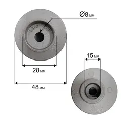 Крыльчатка QUATTRO ELEMENTI VERONA 150 Turbo насоса (242-328-004)