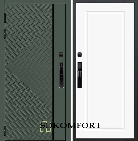 Белый матовый