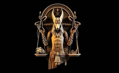 Силиконовый молд № 339 Анубис (Древний Египет)