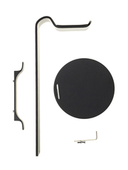 Настольная подставка для наушников из металла с доп. крючком