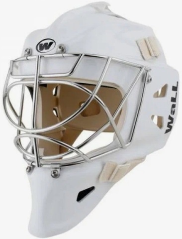 Шлем вратарский WALL W6 CANADA CAT EYE JR белый