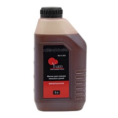 90-0-303 Масло для смазки пильных цепей, минеральное, 1 л, канистра Yard