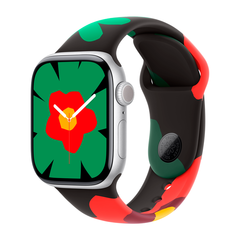 Умные часы Apple Watch Series 11 GPS, 42mm, Silver Aluminium Case with Black Unity Sport Band, S/M