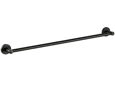 Полотенцедержатель одинарный HAIBA HB8701 600мм черный