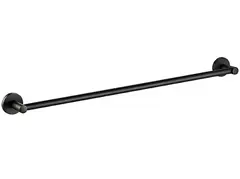 Полотенцедержатель одинарный HAIBA HB8701 600мм черный