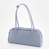 Сумка Саломея 2042 гладкий серо-голубой