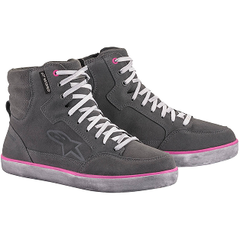 Мотокеды женские Alpinestars J-6, серый/розовый