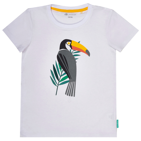 Футболка для мальчика с принтом "Тукан" KOGANKIDS