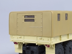 Ural-375D board with awning beige AutoHistory 1:43