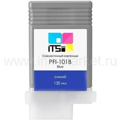 Совместимый картридж PFI-101B для Canon imagePROGRAF 5000/6000S Blue Pigment, 130 мл (М0000004003)