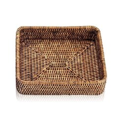 Decor Walther 0931992 Decor Walther Basket Tab1 Лоток универсальный 18x22см, цвет: ротанг темный фото