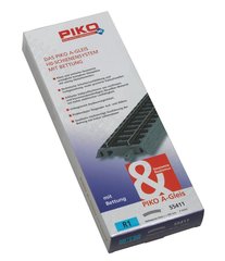 Рельсы радиусные R1 360 мм/30° на подложке, уп. 6 шт.