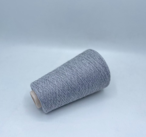 Cariaggi (пр.Италия) арт. Cashmere, 2/28 1400м/100гр,100% кашемир,цвет-Серый, меланж, арт.27826