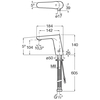 Roca A5A5809C00 Roca  A5A5809C00  L30-E Смеситель для раковины, электронный, с инфракр. датчиком, хром