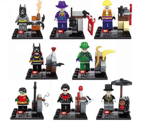 Minifigures Super Heroes Blocks Building Series 10