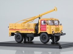 GAZ-66 Drilling machine BM-302 Emergency service 1:43 Start Scale Models (SSM)