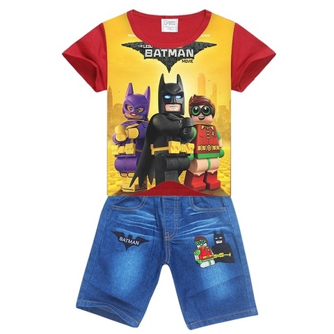 Лего Бэтмен комплект детский футболка и шорты